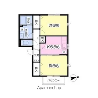 ガーデンプレイスC【1階】の間取り
