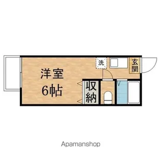 グリーンリーフ越野【2階】の間取り