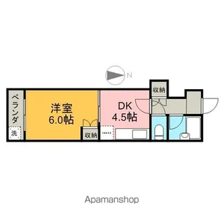 ピュアモリロン守山【3階】の間取り