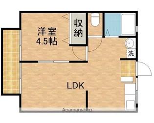 エトワール【2階】の間取り