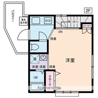 CALME阿佐ヶ谷【2階】の間取り