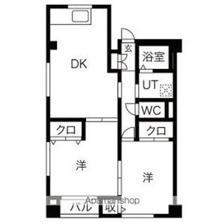 ストーンランド・ヒル【2階】の間取り