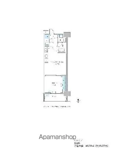 グランセジュール大国町【8階】の間取り