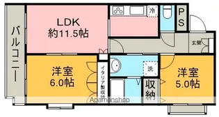 ジョイバレー【3階】の間取り