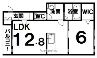 UPE(ウぺ)【1階】の間取り