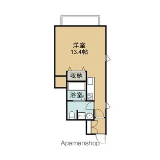 サンヴィレッジ中和A【1階】の間取り