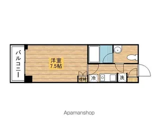 MFPRコート木場公園【13階】の間取り