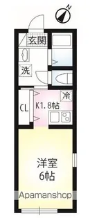 ビッグフラワー【2階】の間取り