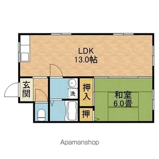 ヴィラ野田【2階】の間取り