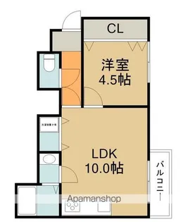 ゴールドスター桜の町【2階】の間取り
