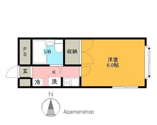 アリス高崎第一【2階】の間取り