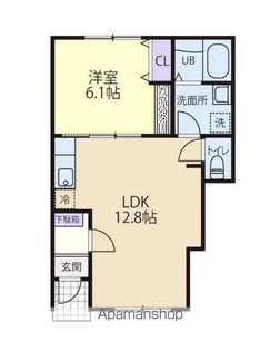ラピスパンシオン【1階】の間取り