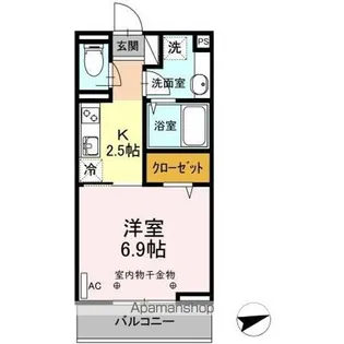グリーンヒルズ Ⅶ【2階】の間取り
