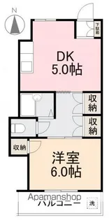グリーンヒル第1【101号室】の間取り