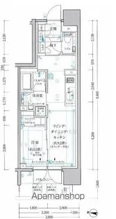 クリオ横浜ザ・グラン【10階】の間取り
