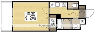 グランフォンテーヌ奉還町【5階】の間取り