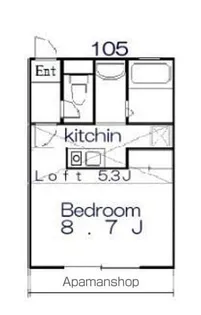 ラ・クエスタゆめが丘A棟【1階】の間取り