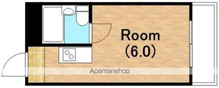 アベノサンク【402号室】の間取り