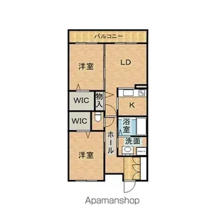 シャーメゾン紺屋【2階】の間取り