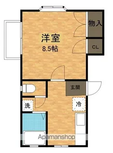 グレース貝津【1階】の間取り