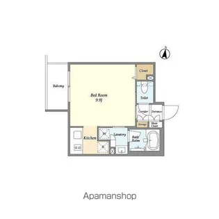 LA DOUCEUR赤羽【2階】の間取り