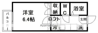 チェリーコーポⅦ【102号室】の間取り