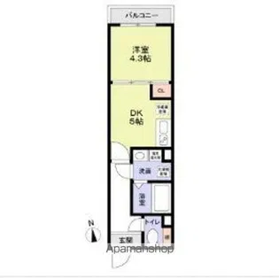Jブラン関町【3階】の間取り
