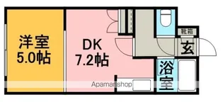 ビッグバーンズマンションN23【4階】の間取り