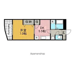 レガーロ南斗【2階】の間取り