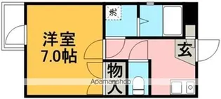 ブルク和白東【103号室】の間取り