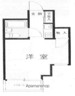 東京都渋谷区富ヶ谷1丁目【マンション】の間取り