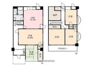ウィスタリア昭和町【1階】の間取り