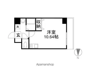 ミラージュ大津京(増築)【2階】の間取り