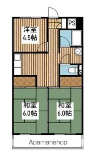 メゾン・ロベリア【3-G号室】の間取り