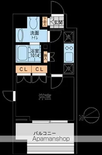 CASSIA押上【1階】の間取り