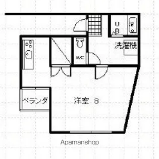 サンパーク谷川【301号室】の間取り