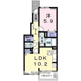 FRAISE【1階】の間取り