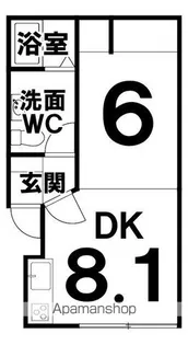 ユトリロ帯広東【203号室】の間取り