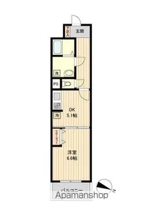 HF仙台五橋レジデンス【3階】の間取り