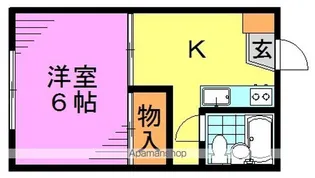 MYハイツ【1階】の間取り