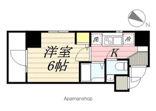 K YOKOHAMA【6階】の間取り