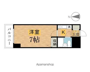朝日八王子マンション【11階】の間取り