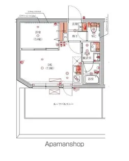 ハーモニーレジデンス池袋ウエスト【5階】の間取り