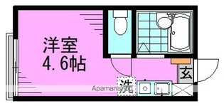 メゾンARAI Ⅱ【1階】の間取り