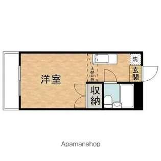 メゾンドール【404号室】の間取り