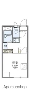 レオパレスRIVAⅡ【2階】の間取り