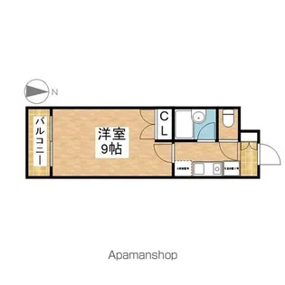 KEYFLAT千種【3階】の間取り