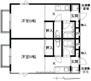 WINGーD【1階】の間取り