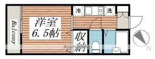 パークヨコチョー【1階】の間取り
