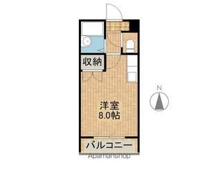 ハウス21【406号室】の間取り